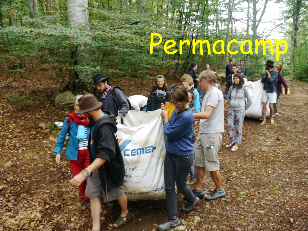 Perma-camp – 12 jours d’ateliers…